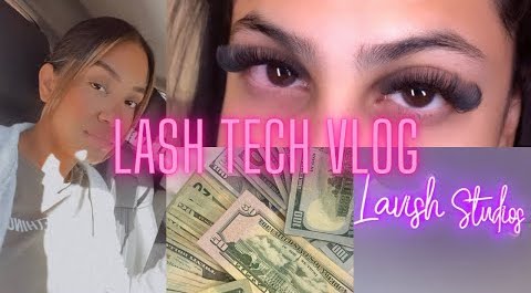 Load video: Desiree makes $25,000 every month doing eyelash extensions.