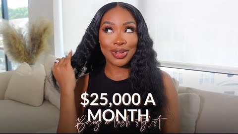 Load video: Desiree makes $25,000 every month doing eyelash extensions.