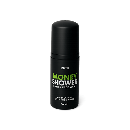 MONEY SHOWER VEGAN LASH + FACE WASH - Rich Lash University